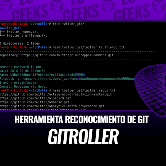 GitRoller Herramientas de Reconocimiento de Git