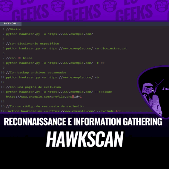 HawkScan Seguridad para Reconnaissance e Information Gathering