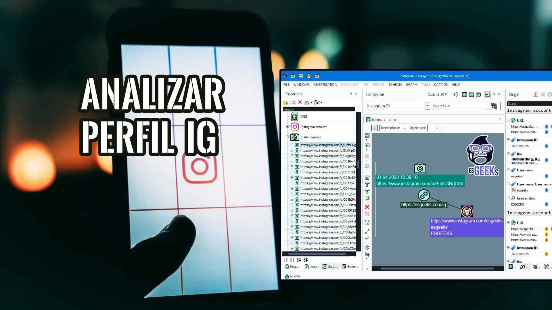 OSINT Perfiles Instagram Lampyre