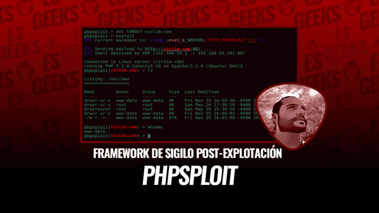 PHPSploit Framework Sigilo Post-Explotación