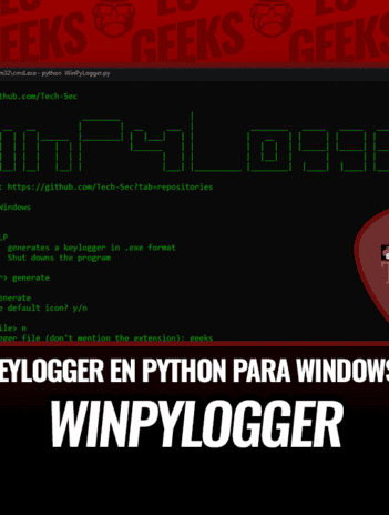 WinPyLogger Keylogger Python para Windows