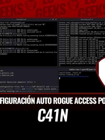 c41n Herramienta Automatizada Configuración Rogue Access Points