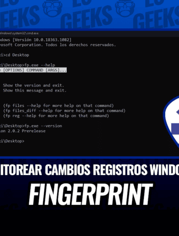 fingerprint Monitorear Cambios Registro y en Archivos Windows