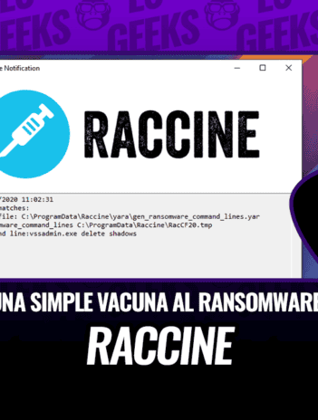 Raccine Simple Vacuna al Ransomware