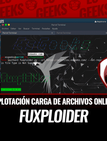 Fuxploider Explotación Vulnerabilidades Carga Archivos