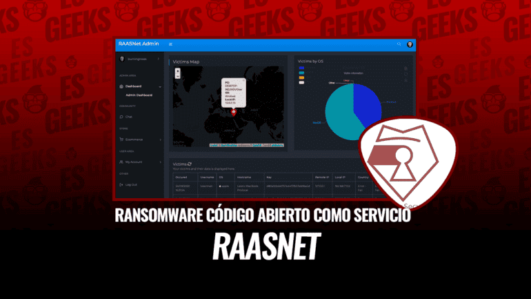 RAASNet Ransomware Código Abierto como Servicio