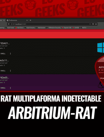 Arbitrium RAT Multiplataforma Indetectable FUD