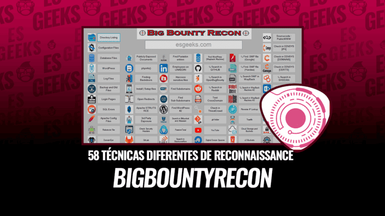BigBountyRecon 58 Técnicas diferentes Reconnaissance