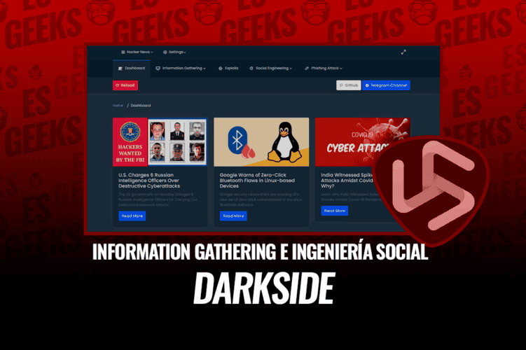DarkSide Information Gathering e Ingeniería Social