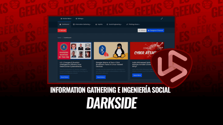 DarkSide Information Gathering e Ingeniería Social