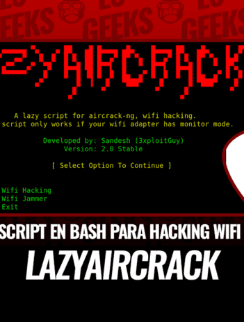 LazyAircrack Script Bash Hacking WiFi