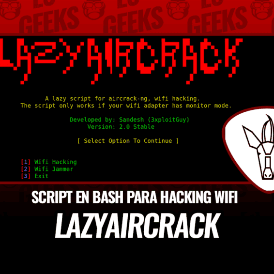 LazyAircrack Script Bash Hacking WiFi