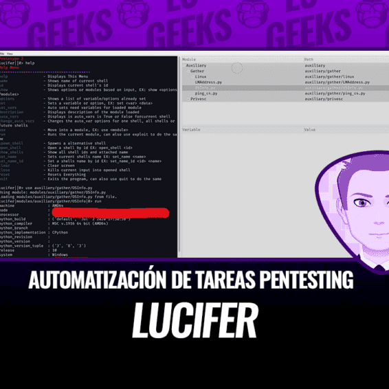 Lucifer Automatización Tareas Pentesting