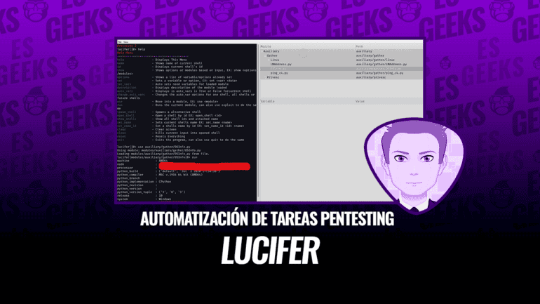 Lucifer Automatización Tareas Pentesting