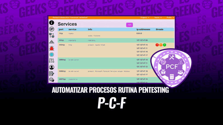 PCF Automatizar Procesos de Rutina para Pentesting