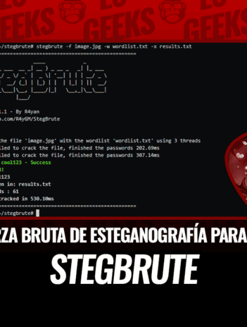 STEGBRUTE Fuerza Bruta Esteganografía contra steghide