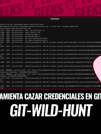 git-wild-hunt Herramienta Cazar Credenciales Github