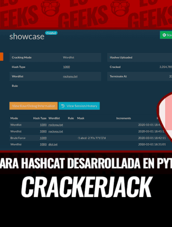 CrackerJack GUI para Hashcat Python