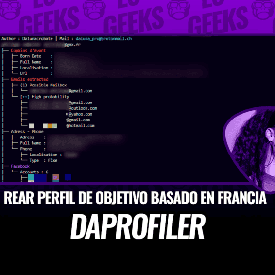 DaProfiler Crear Perfil Objetivo basado en Francia