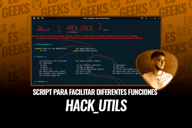 Hack_Utils Script para Facilitar Diferentes Funciones
