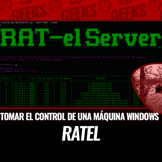 RATel Tomar Control de Máquina Windows