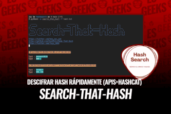 Search-That-Hash Descifrar Hash Rápidamente API y HashCat