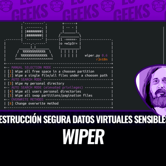 Wiper Kit Herramientas Destrucción Segura Datos Virtuales Sensibles