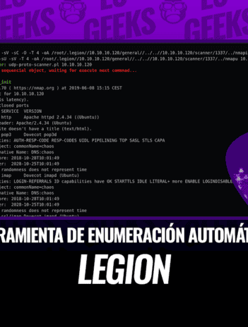 LEGION Herramienta de Enumeración Automática