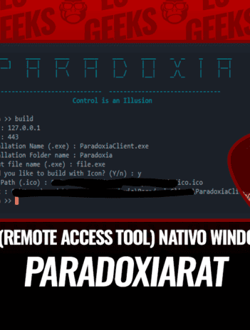 ParadoxiaRat RAT nativo para Windows