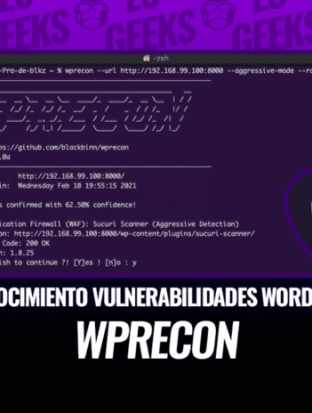WPrecon Reconocimiento de Vulnerabilidades en WordPress