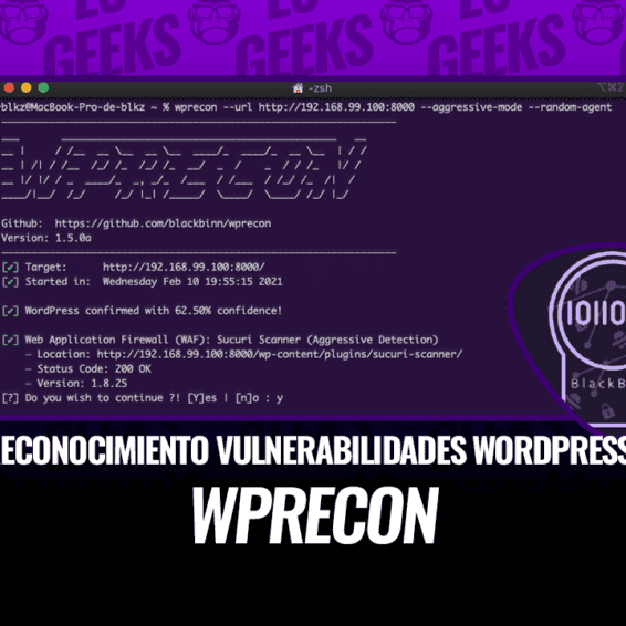 WPrecon Reconocimiento de Vulnerabilidades en WordPress