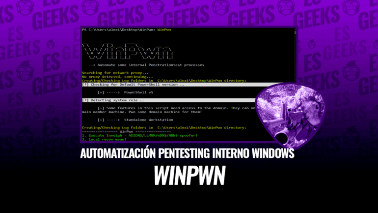 WinPwn Automatización Pentesting Interno para Windows