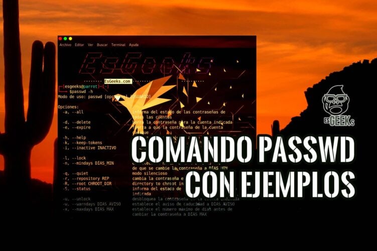 Comando passwd en Linux con Ejemplos