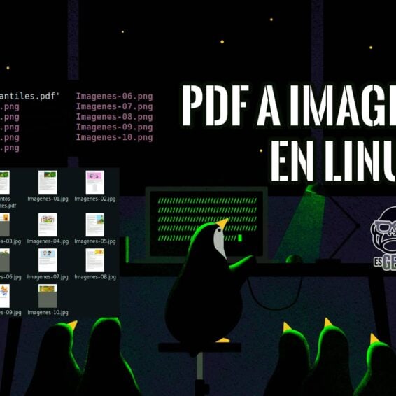 Cómo Convertir PDF a Imágenes desde Terminal Linux