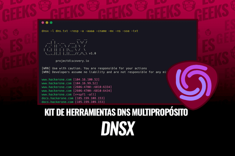 DNSX Kit de Herramientas DNS Multipropósito