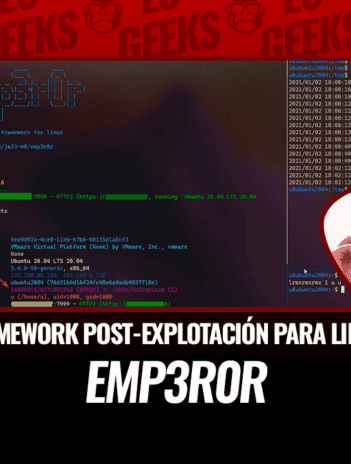 Emp3r0r Framework Post-Explotación para Linux