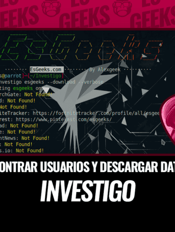 Investigo Encontrar Usuarios y Descarga datos en Redes Sociales