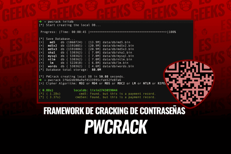 Pwcrack Framework Cracking de Contraseñas