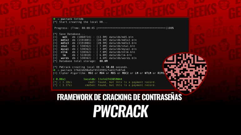 Pwcrack Framework Cracking de Contraseñas