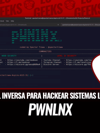 PwnLnX Shell Inversa para Hacking en Sistemas Linux