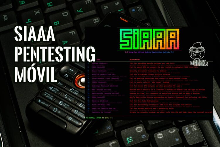 SiAAA Pentesting para Aplicaciones iOS y Android