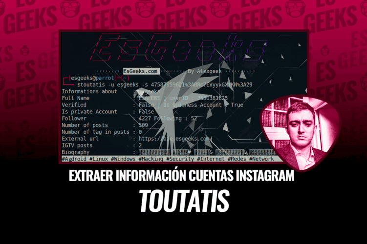 Toutatis Extraer Informacion Cuentas Instagram