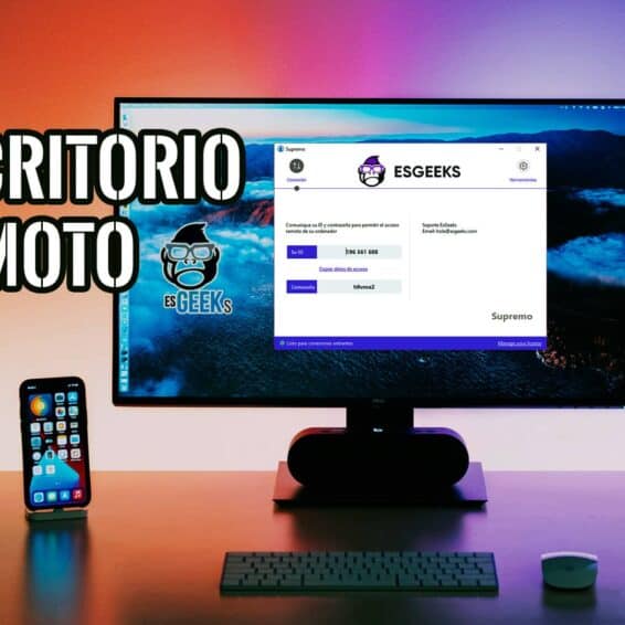 Alternativa de Escritorio Remoto a TeamViewer y Anydesk