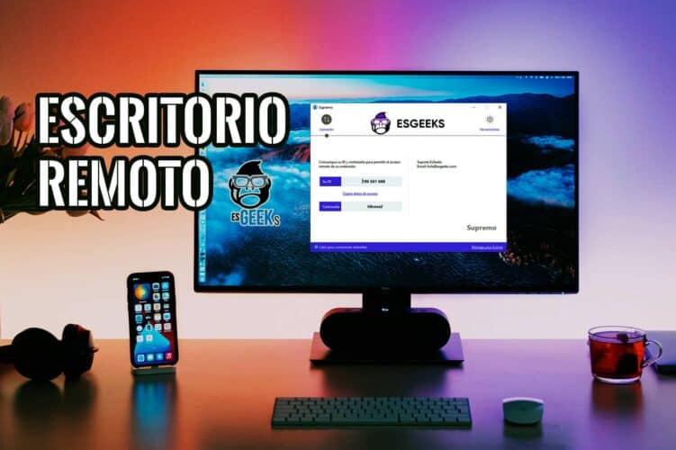 Alternativa de Escritorio Remoto a TeamViewer y Anydesk