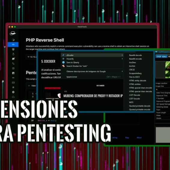 Extensiones de Navegador Pentesting Hacking y Seguridad