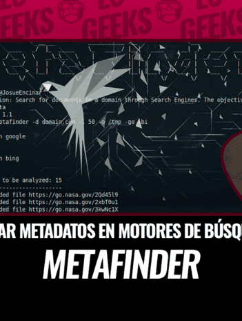 MetaFinder Búsqueda Metadatos en Motores de Búsqueda