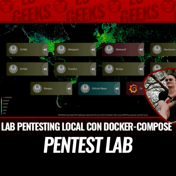 Pentest Lab Laboratorio Pentesting Local utilizando Docker-Compose