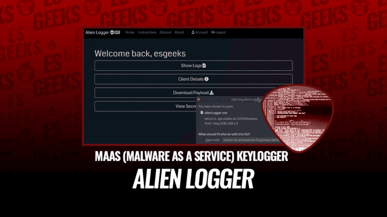 Alien Logger MaaS Alternativa al Keylogger