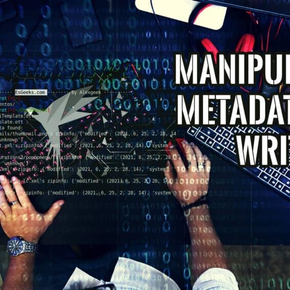 Manipular Metadatos en Archivos LibreOffice Writer